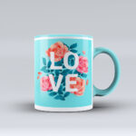 Taza de 11 Onzas con Asa y Fondo de Color - Personalizable - Imagen 4