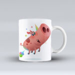 Taza Blanca de 11 Onzas Personalizable - Imagen 12
