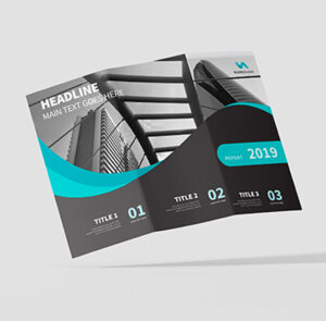 Impresión de Tripticos A4 medida Abierta 1 Millar